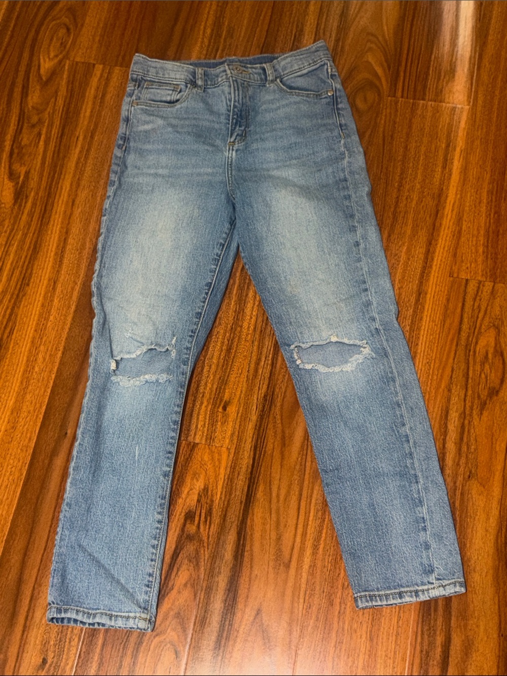 art class High-Rise Light Blue Distressed Jeans